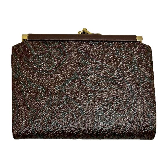 BAG BAZAAR Bi-fold Brown Multi-Color Wallet Coin Purse - Picture 2 of 12